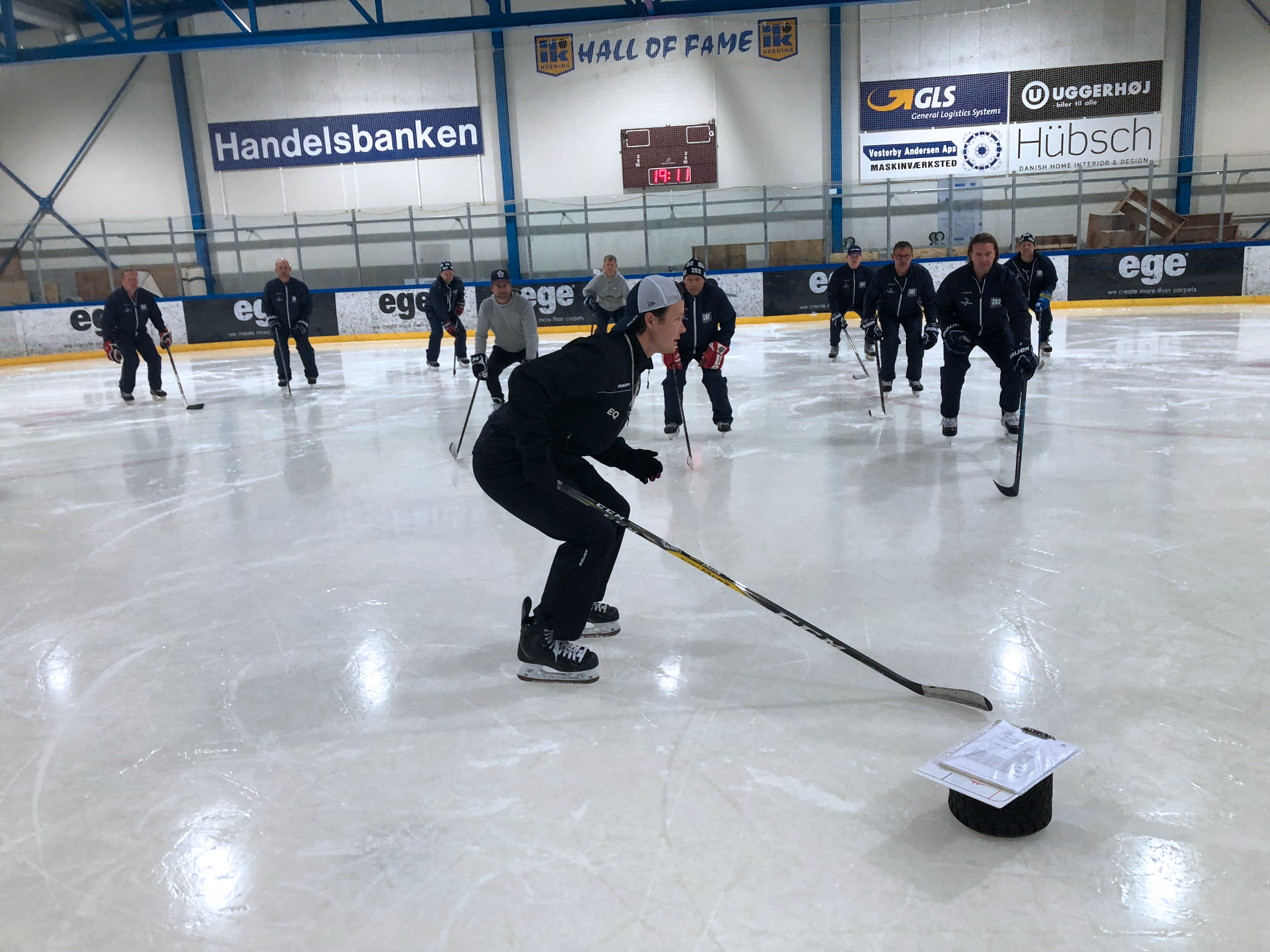 Eetu Qvist and Pro Prospect Coach Clinic in Herning